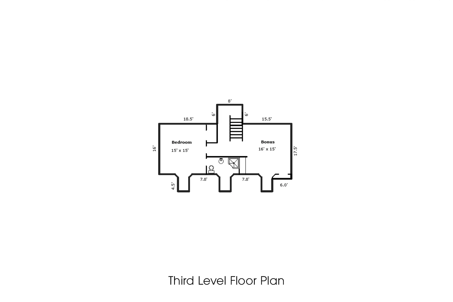 3rd floor plan - clean